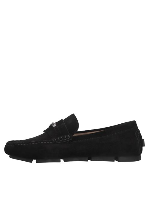 Mocassini Medusa in camoscio VERSACE | 1013960 1A09892NERO